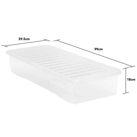 under bed storage boxes b&m